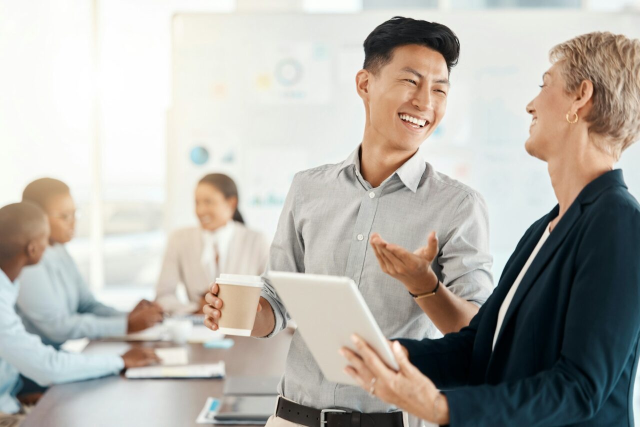 Stackly advisors in a consultation with clients